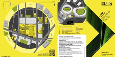 悉尼科技大学的校园地图